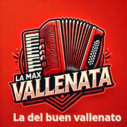 La Max Vallenata radio logo