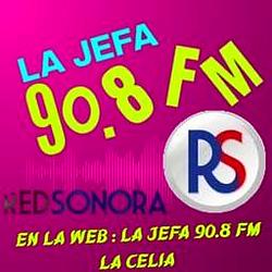 La Jefa 90.8 FM La Celia logo
