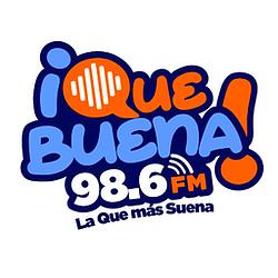 ¡Qué Buena! 98.6 FM logo