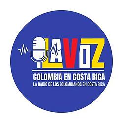 La. Voz Colombia cr radio logo