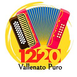 1220 Vallenato Puro radio logo
