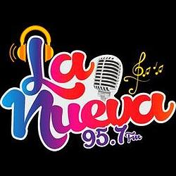 La Nueva 95.7 FM logo