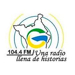 Granada Estéreo 104.4 F.M. radio logo