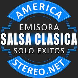 America Stereo.Net Musica Salsa radio logo