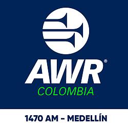 AWR Colombia radio logo