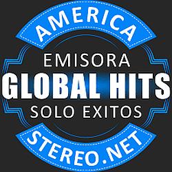 America Stereo.Net Global Hits radio logo