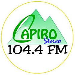 Capiro stéreo radio logo