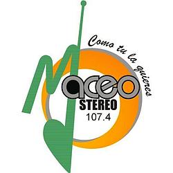 Maceo Stereo 107.4 fm logo