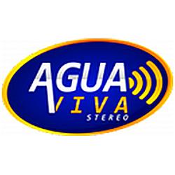 Agua viva stero radio logo