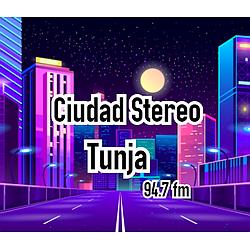 Ciudad Stereo Tunja 94.7 FM logo