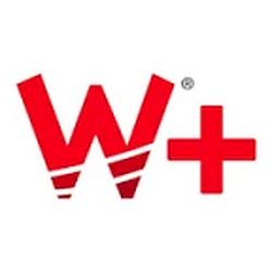 W+ radio logo
