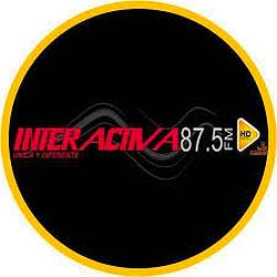 Interactiva FM 87.5 logo