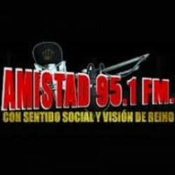Amistad 95.1 FM logo