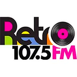 Retro 107.5Fm radio logo