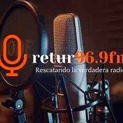 Retur 96.9Fm radio logo