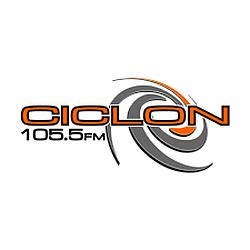 CICLON 105.5 FM logo