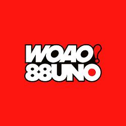 WOAO! 88 UNO FM logo