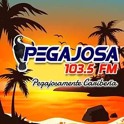 pegajosa 103.5 radio logo