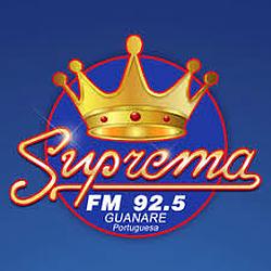 Suprema 92.5 FM logo