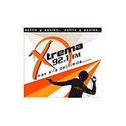 Xtrema 92.1 FM logo