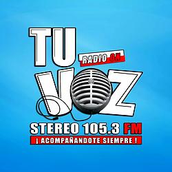 TU VOZ stereo radio logo