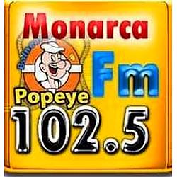Popeye Radio Monarca 102.5 FM logo