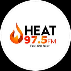 HEAT FM 97.5 logo