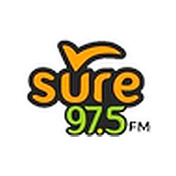SURE 97.5FM radio logo