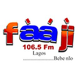 Faaji106.5fm Lagos radio logo