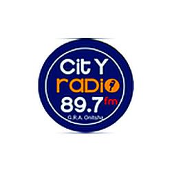 City Radio 89.7FM logo
