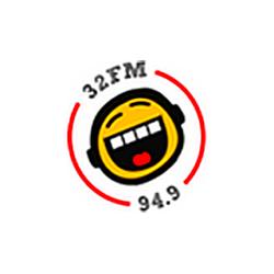 32 FM 94.9 logo