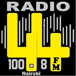 Radio44 Kenya radio logo