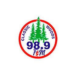 Classic Woods 98.9 FM logo