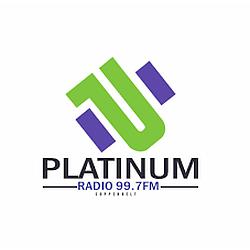 Platinum Radio 99.7 FM logo