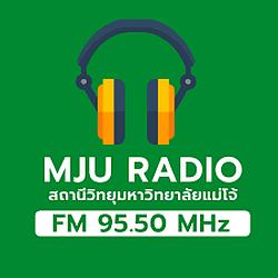 MjuRadio FM 95.50 MHz logo