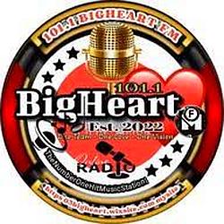 101.1 BIG HEART FM logo