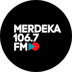 Merdeka 106.7 FM logo