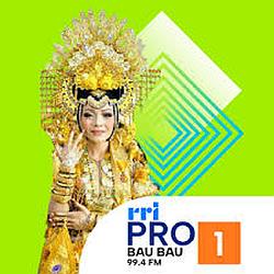 RRI Pro 1 - Baubau radio logo