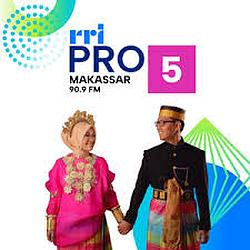 RRI Pro 5 Makassar radio logo
