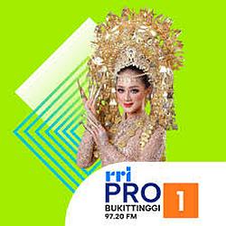 RRI Pro 1 - Bukittinggi radio logo