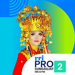 RRI Pro 4 - Sungailiat radio logo
