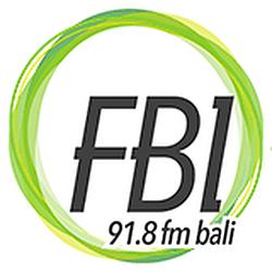 91.8 FBI Radio Bali logo