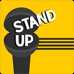 100FM Radius - StandUp radio logo