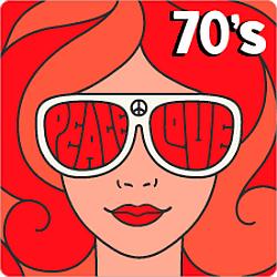 100FM Radius - 70s radio logo