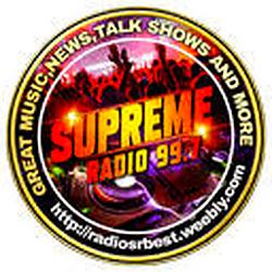 Supreme Radio 99.7 logo
