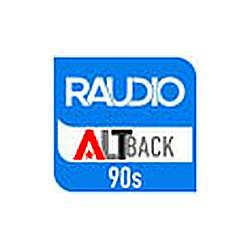Raudio - ALTback 90s radio logo