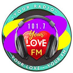 101.7 Your Love FM logo