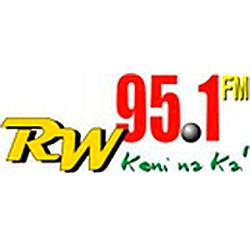 RW 95.1 FM logo