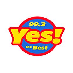 99.3 Yes The Best radio logo