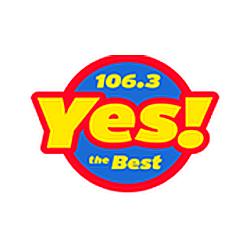 106.3 Yes The Best radio logo